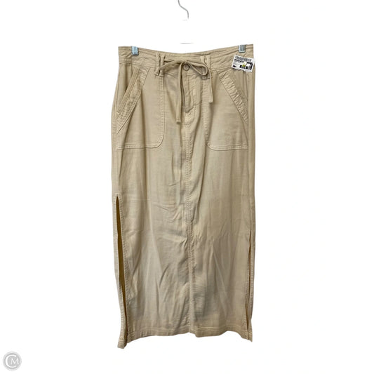 Skirt Maxi By American Eagle In Tan, Size: 2