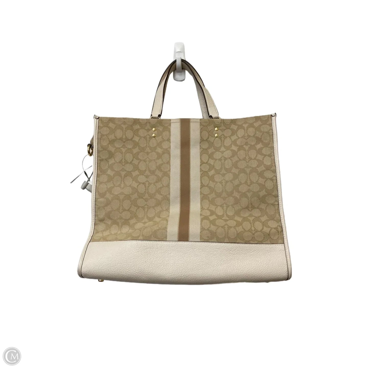 Tote Designer By Coach, Size: Large