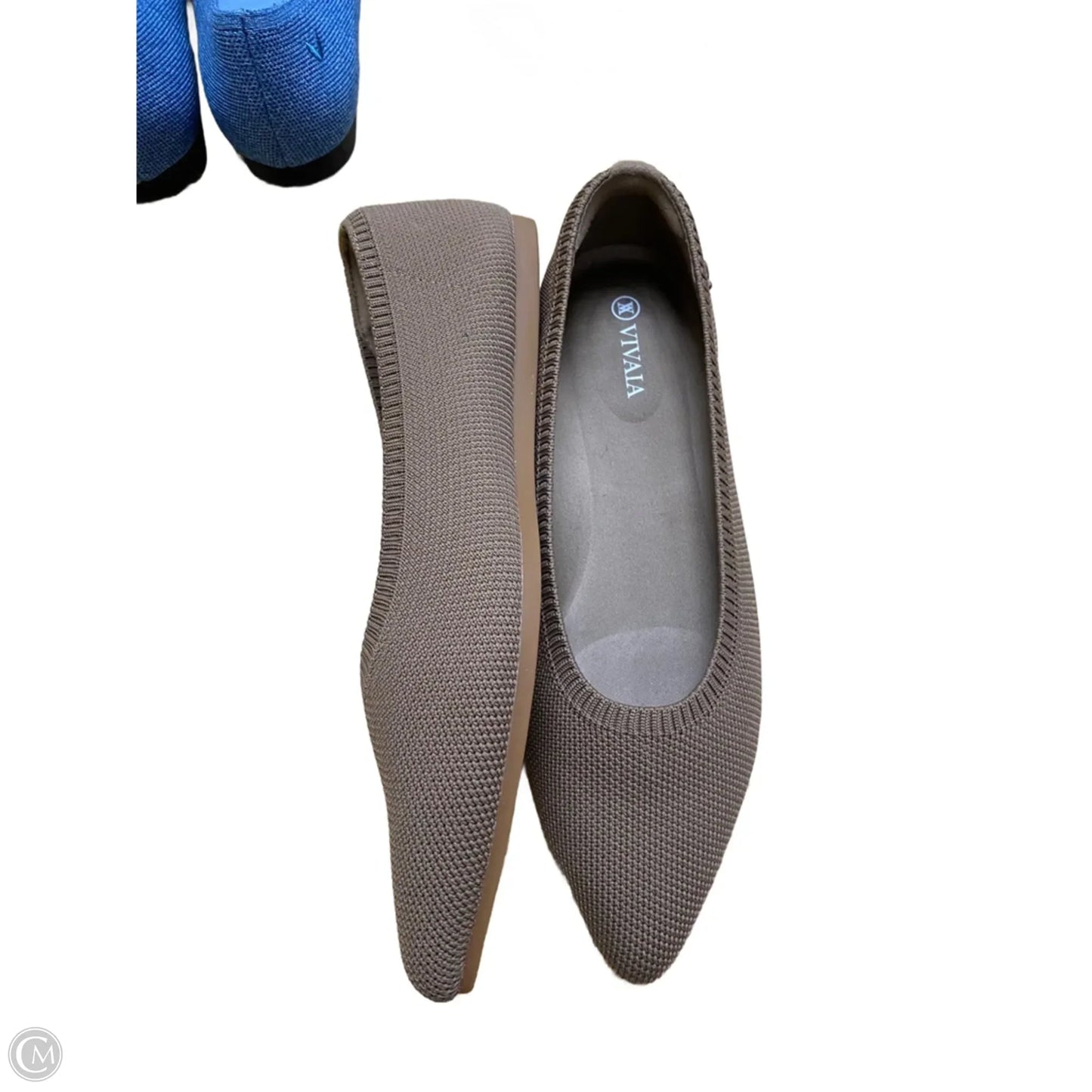 Shoes Flats By Vivaia In Brown, Size: 8