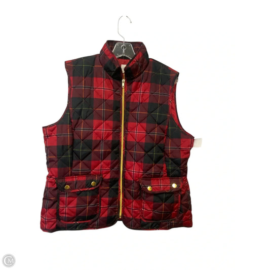 Vest Puffer & Quilted By St Johns Bay In Plaid Pattern, Size: Xl