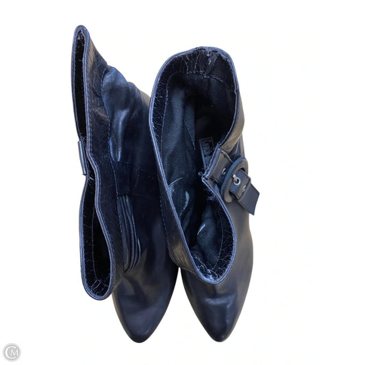 Boots Ankle Heels By Coach And Four In Black, Size: 8