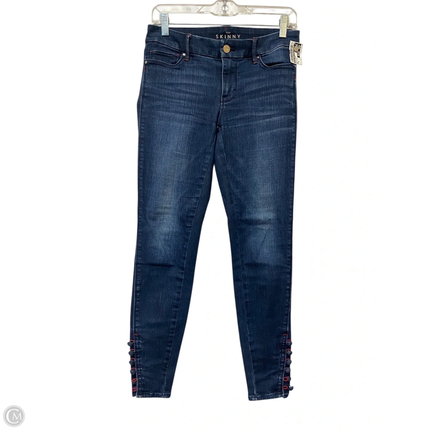 Jeans Skinny By White House Black Market In Blue Denim, Size: 0