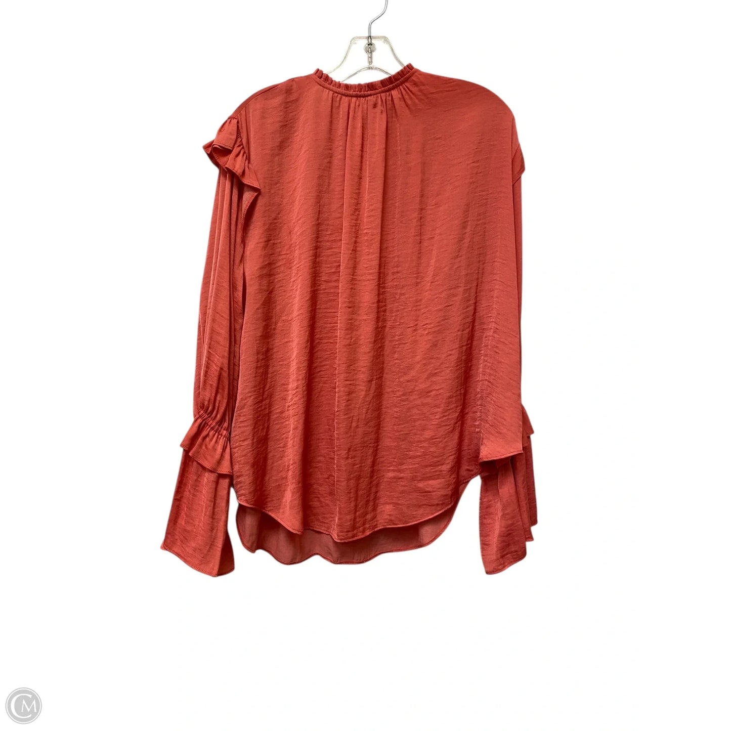 Top Long Sleeve By A New Day In Pink, Size: 2x