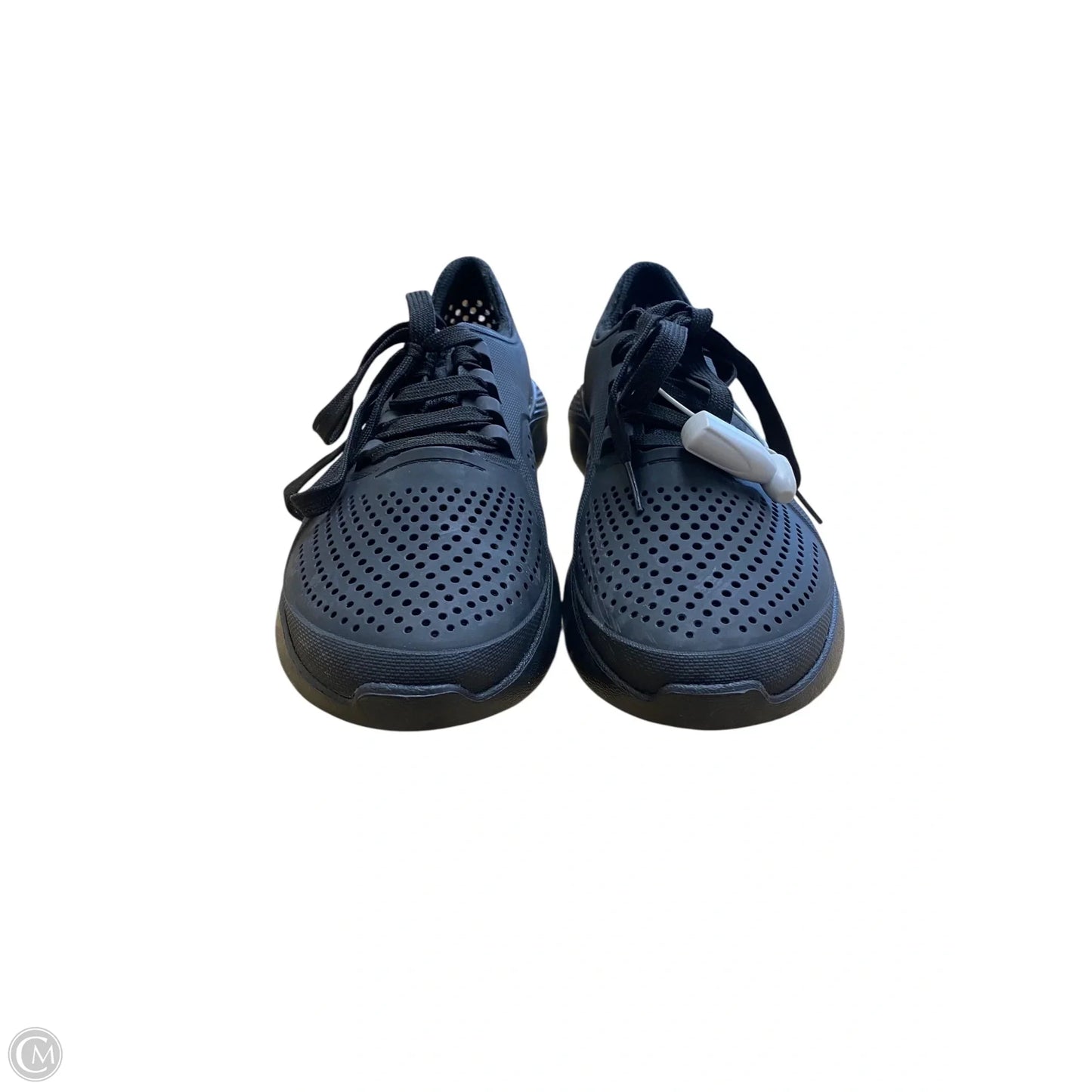 Shoes Athletic By Crocs In Black, Size: 7