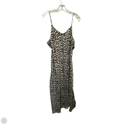 Dress Casual Midi By A New Day In Animal Print, Size: Xxl