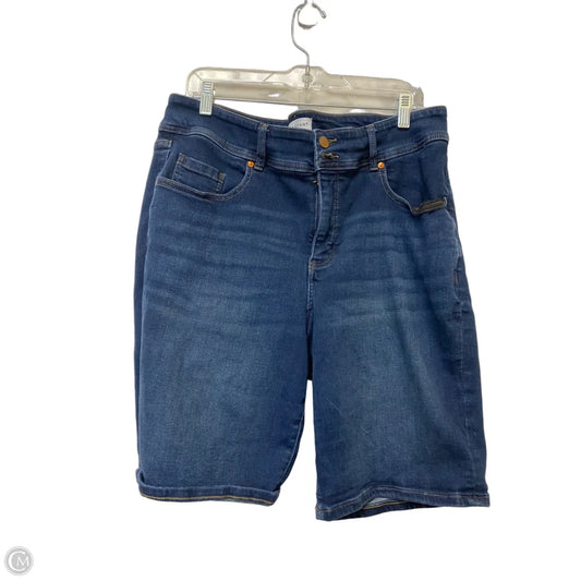 Shorts By Lane Bryant In Blue Denim, Size: 18