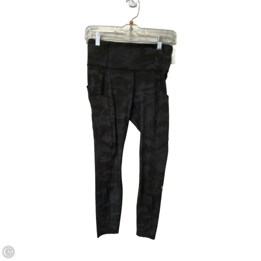 Athletic Leggings By Lululemon In Black, Size: 6