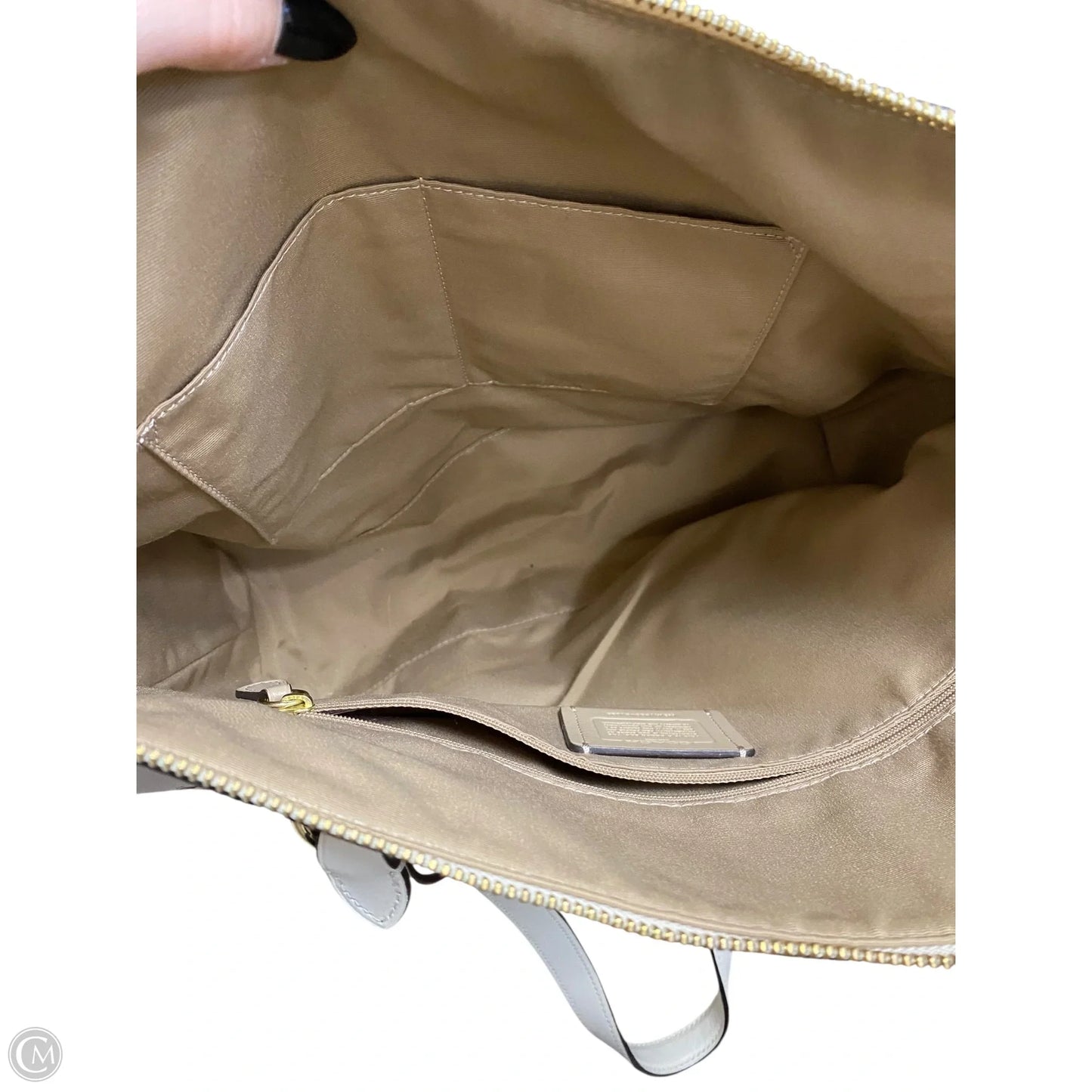 Handbag Designer By Coach, Size: Large