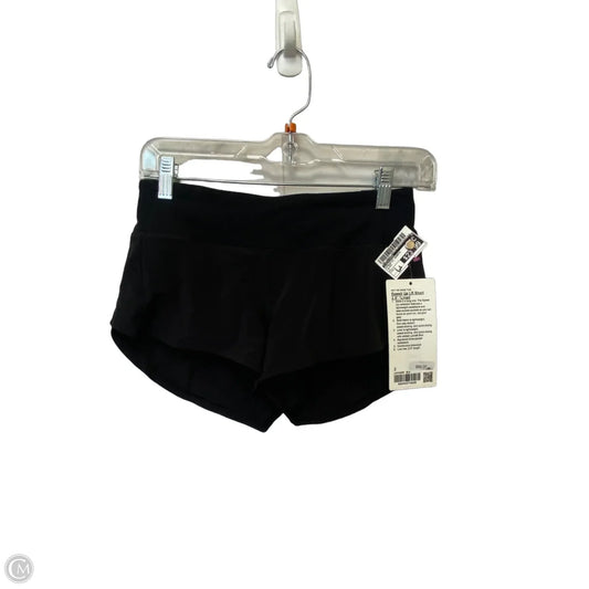 Athletic Shorts By Lululemon In Black, Size: 2