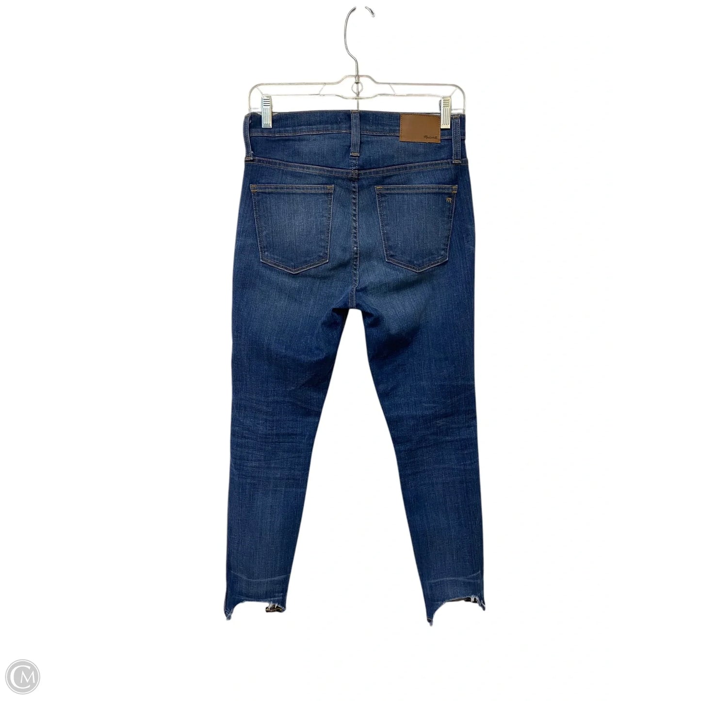 Jeans Skinny By Madewell In Blue, Size: 4