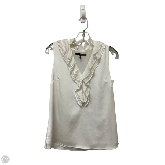 Top Sleeveless By White House Black Market In White, Size: 8