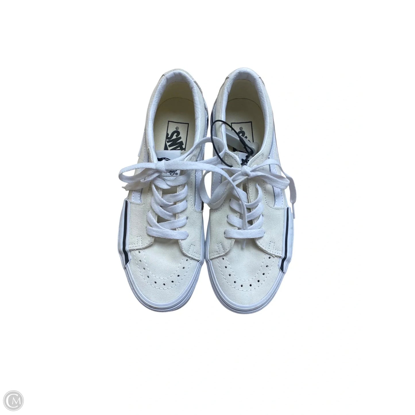 Shoes Flats By Vans In Red, Size: 6