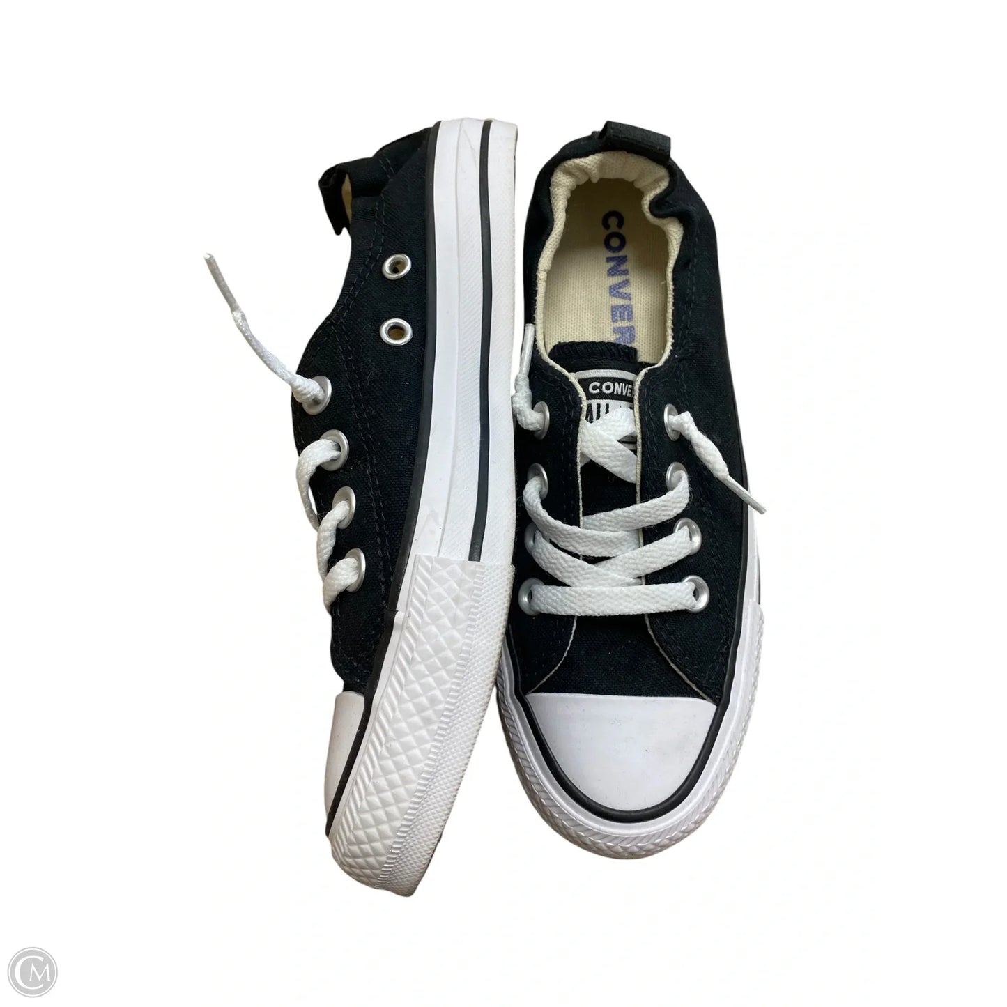 Shoes Flats By Converse In Black, Size: 5.5