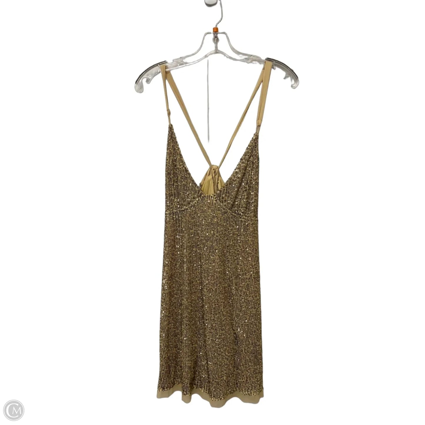 Dress Party Short By Free People In Gold, Size: M