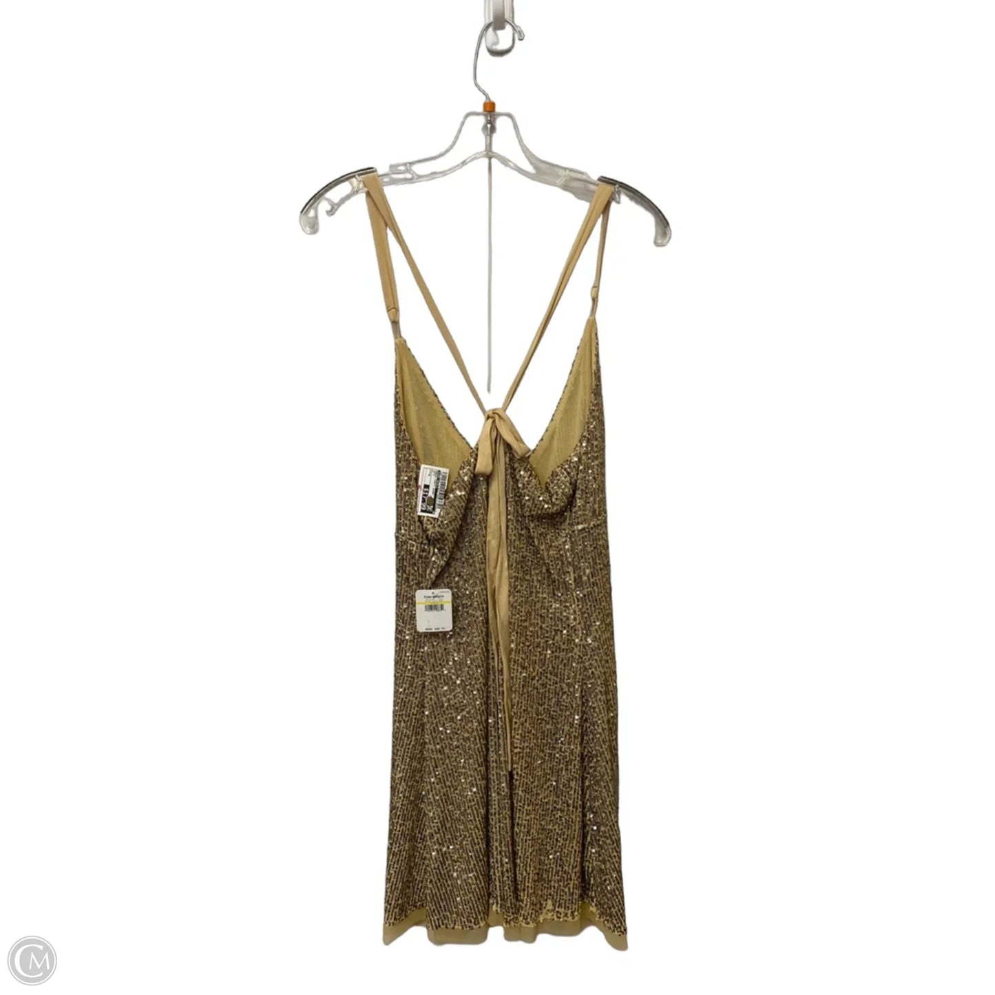 Dress Party Short By Free People In Gold, Size: M