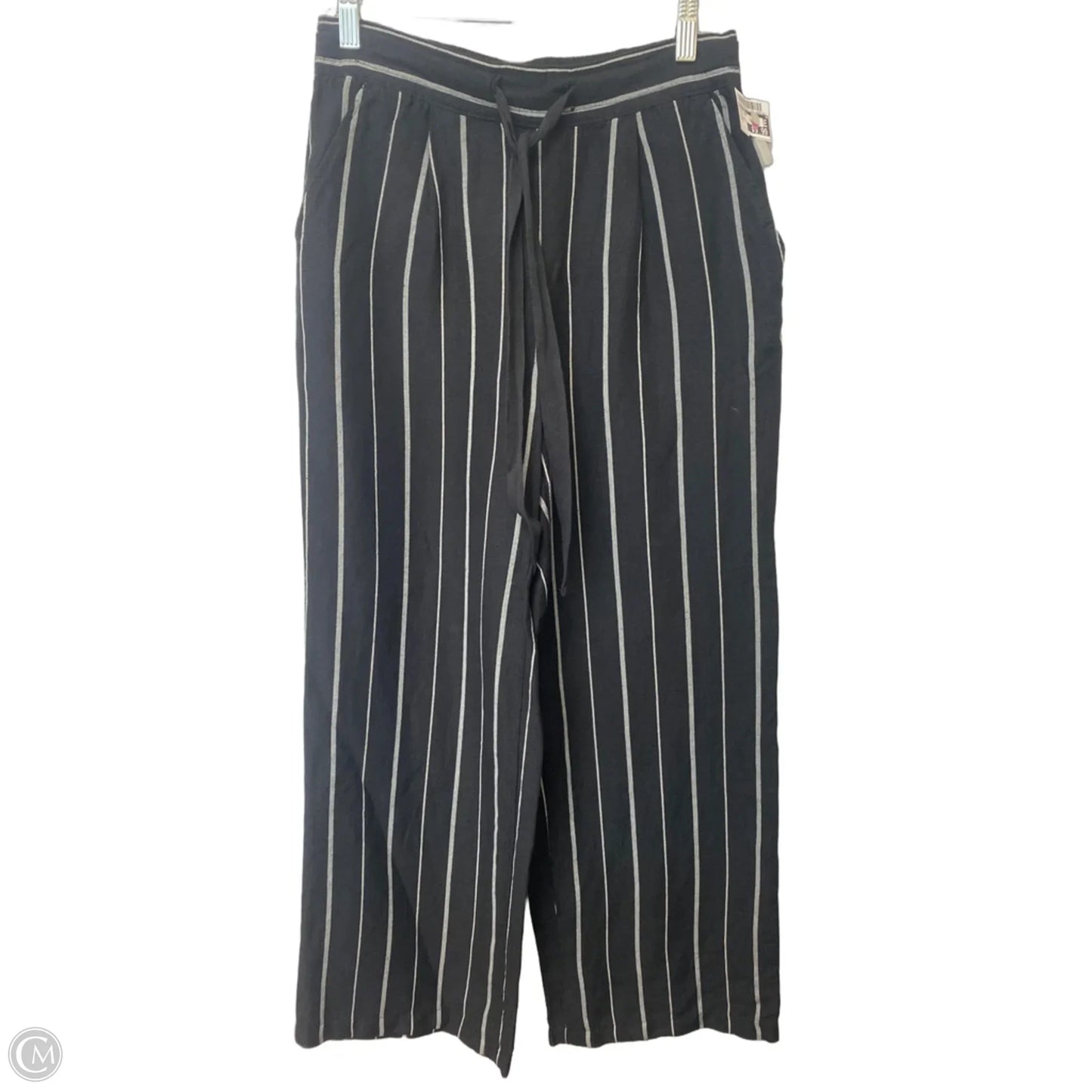Pants Linen By A New Day In Black, Size: S