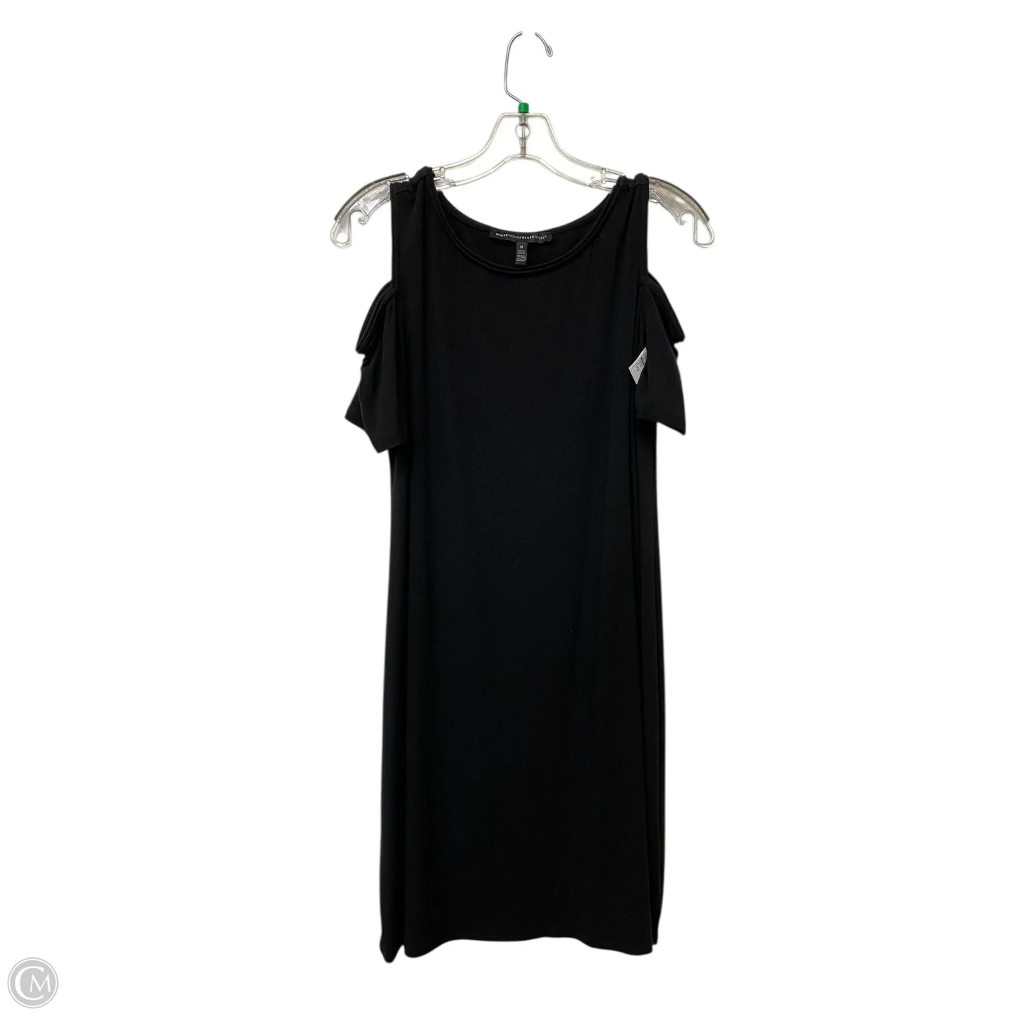 Dress Casual Midi By White House Black Market In Black, Size: M