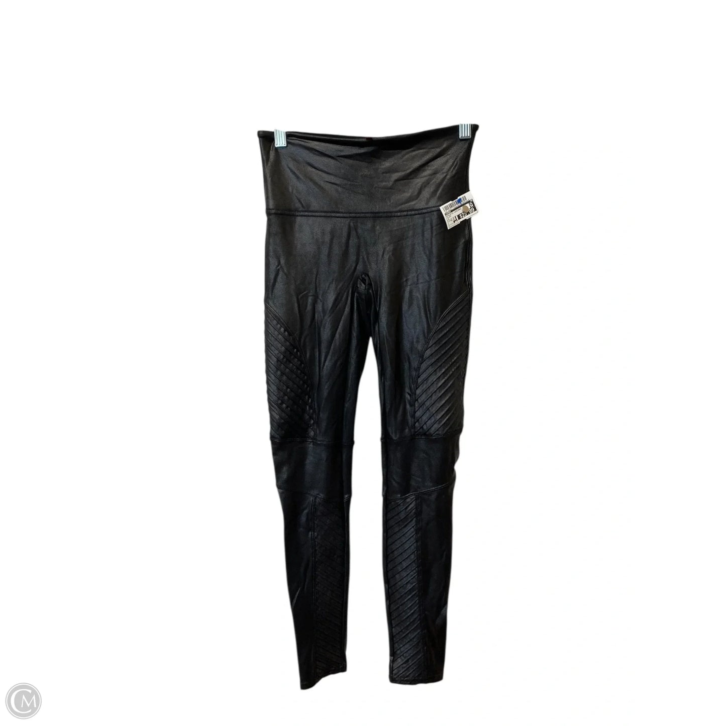 Athletic Leggings By Spanx In Black, Size: M