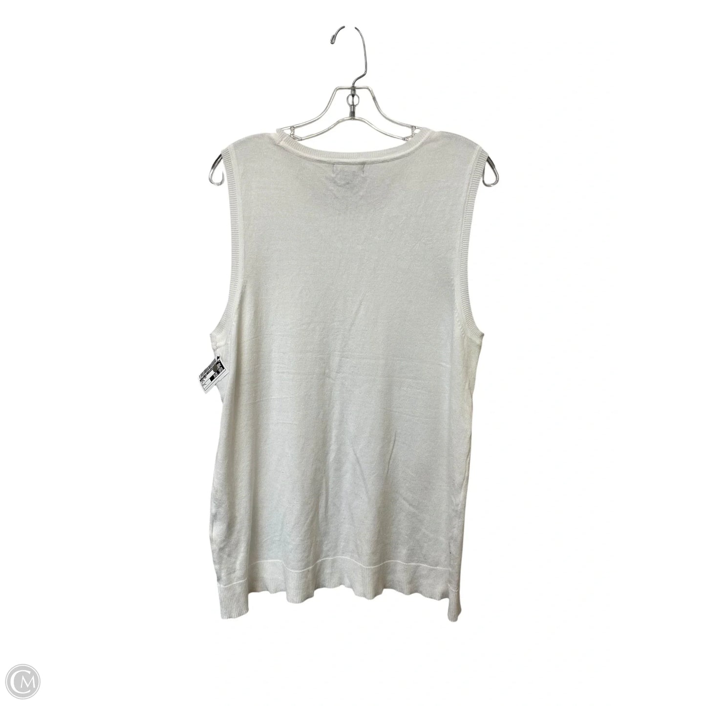 Tank Top By Style And Company In White, Size: L