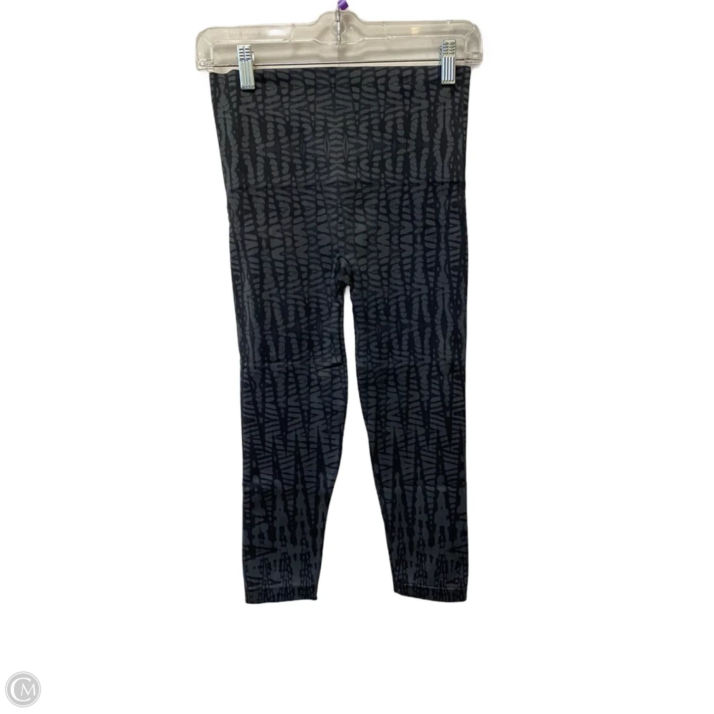 Athletic Leggings Capris By Spanx In Animal Print, Size: L