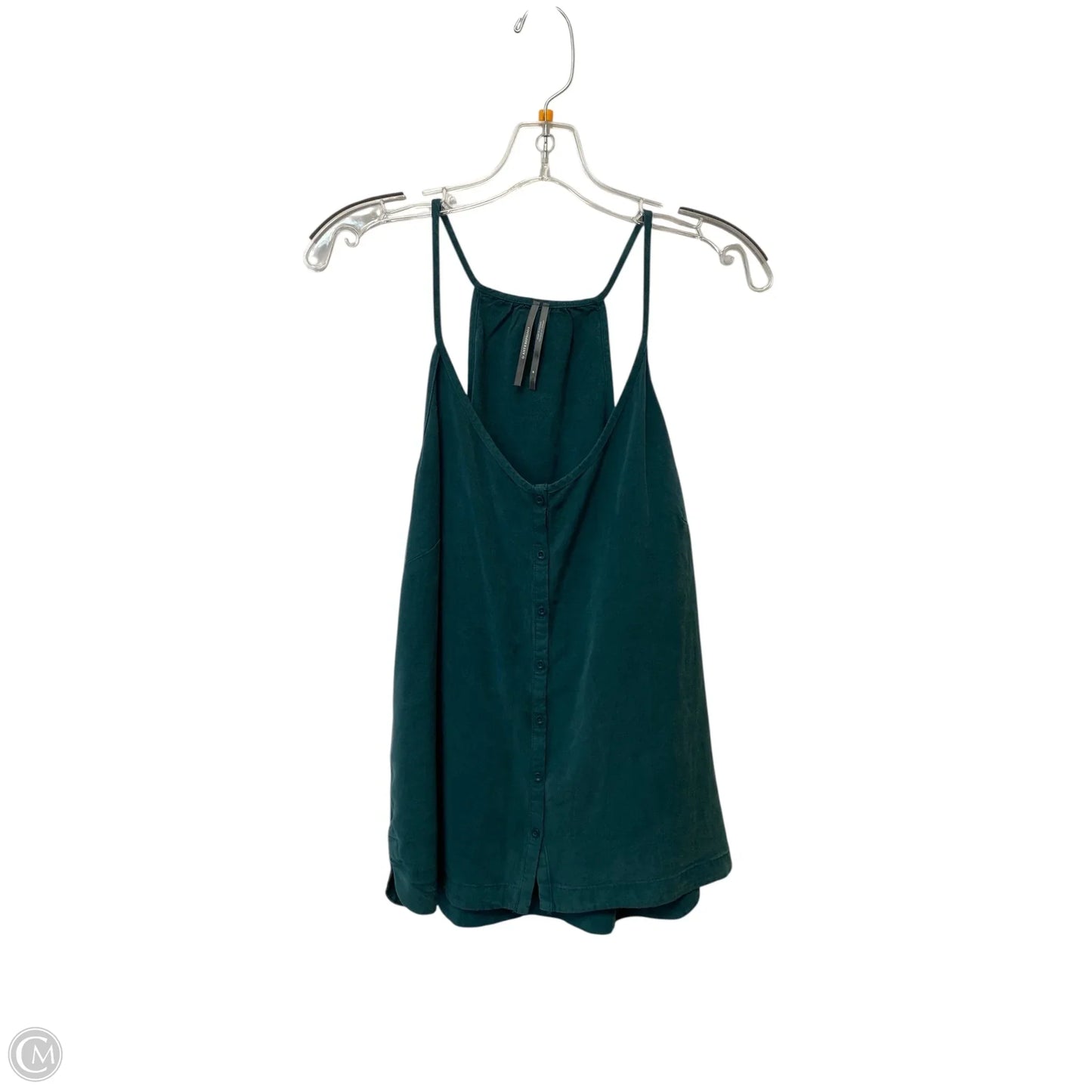 Top Sleeveless By Anthropologie In Green, Size: M
