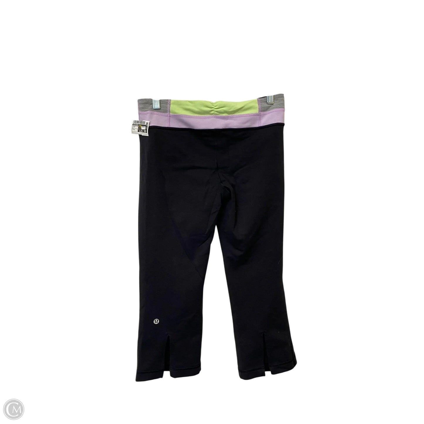 Athletic Leggings Capris By Lululemon In Black, Size: 6