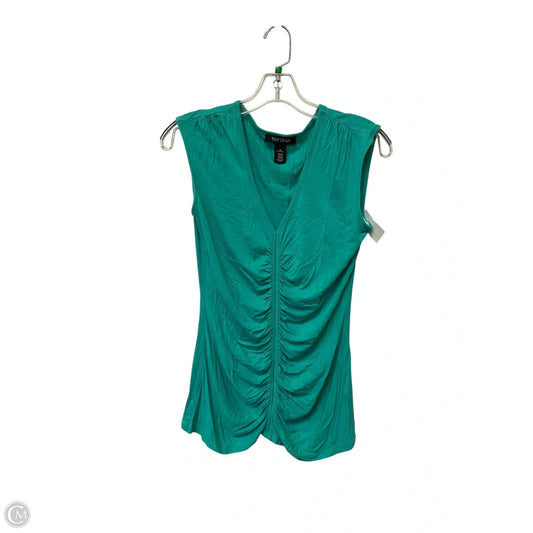 Top Sleeveless By White House Black Market In Green, Size: Xs