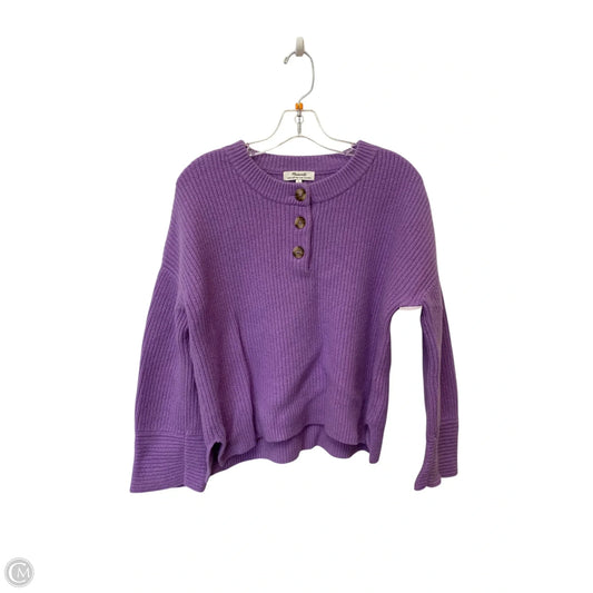Sweater By Madewell In Purple, Size: S