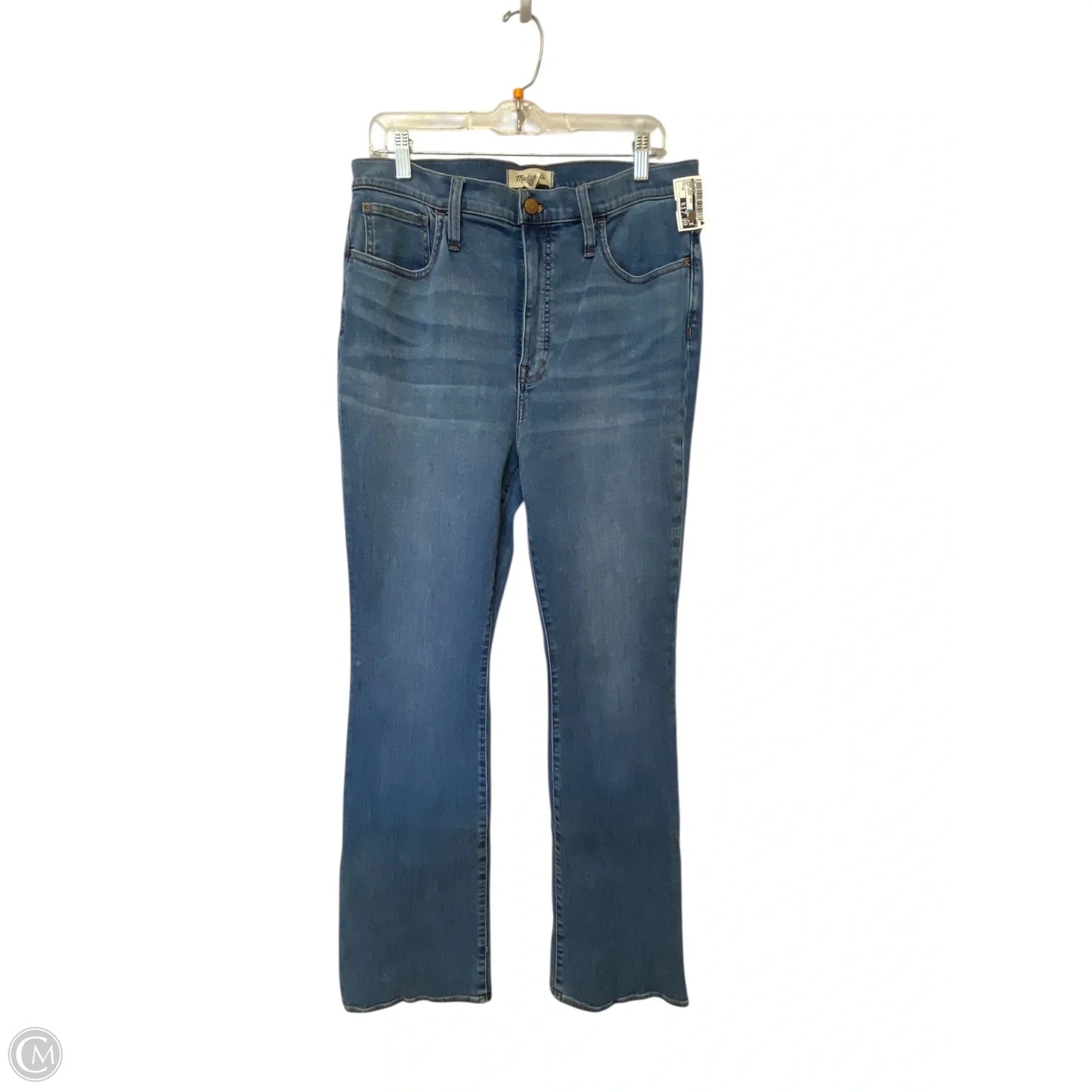 Jeans Boot Cut By Madewell In Blue Denim, Size: 12