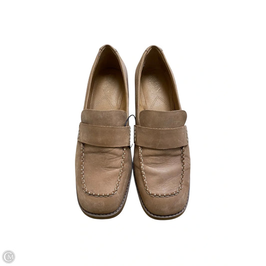 Shoes Heels Block By Crown Vintage In Brown, Size: 8.5