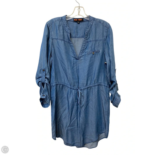 Dress Casual Short By Love Tree In Blue Denim, Size: L