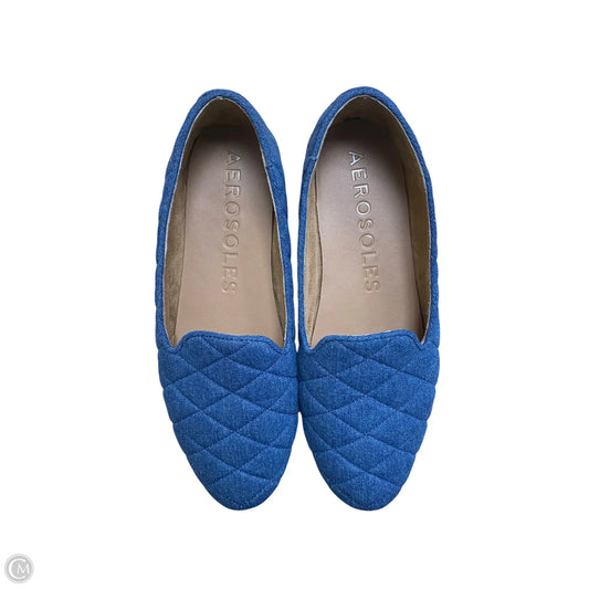 Shoes Flats By Aerosoles In Blue, Size: 11