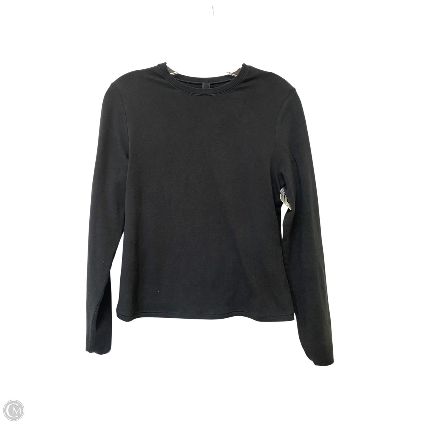 Top Long Sleeve Basic By Skims In Black, Size: L