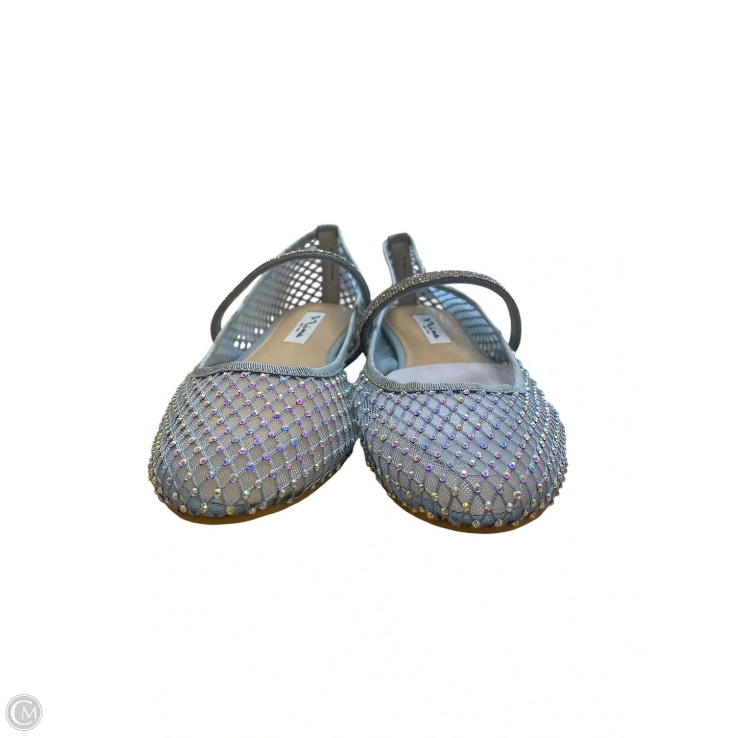 Shoes Flats By Nina In Blue, Size: 8.5