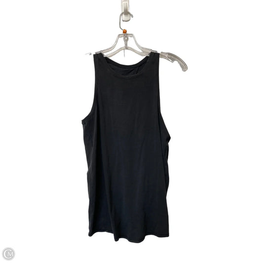 Athletic Tank Top By Lululemon In Black, Size: 6