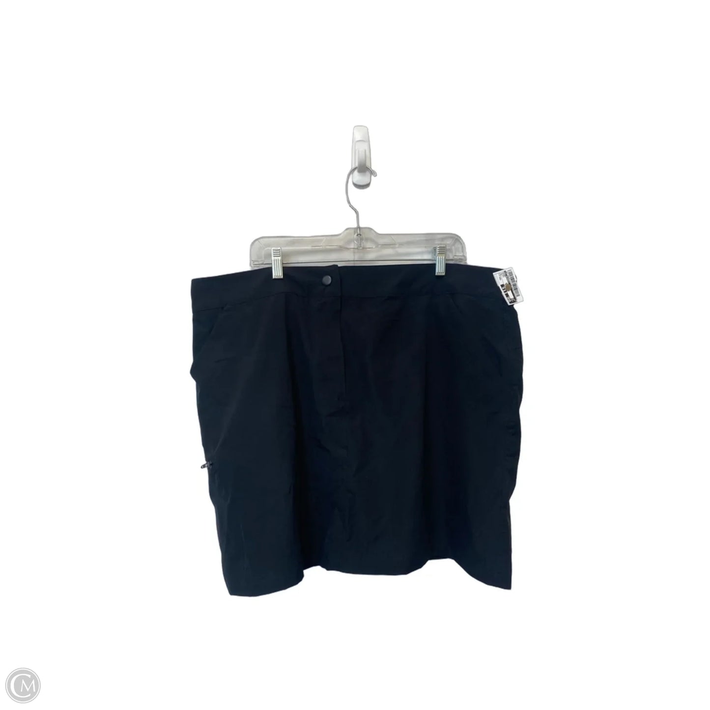 Skort By 32 Degrees In Black, Size: Xxl
