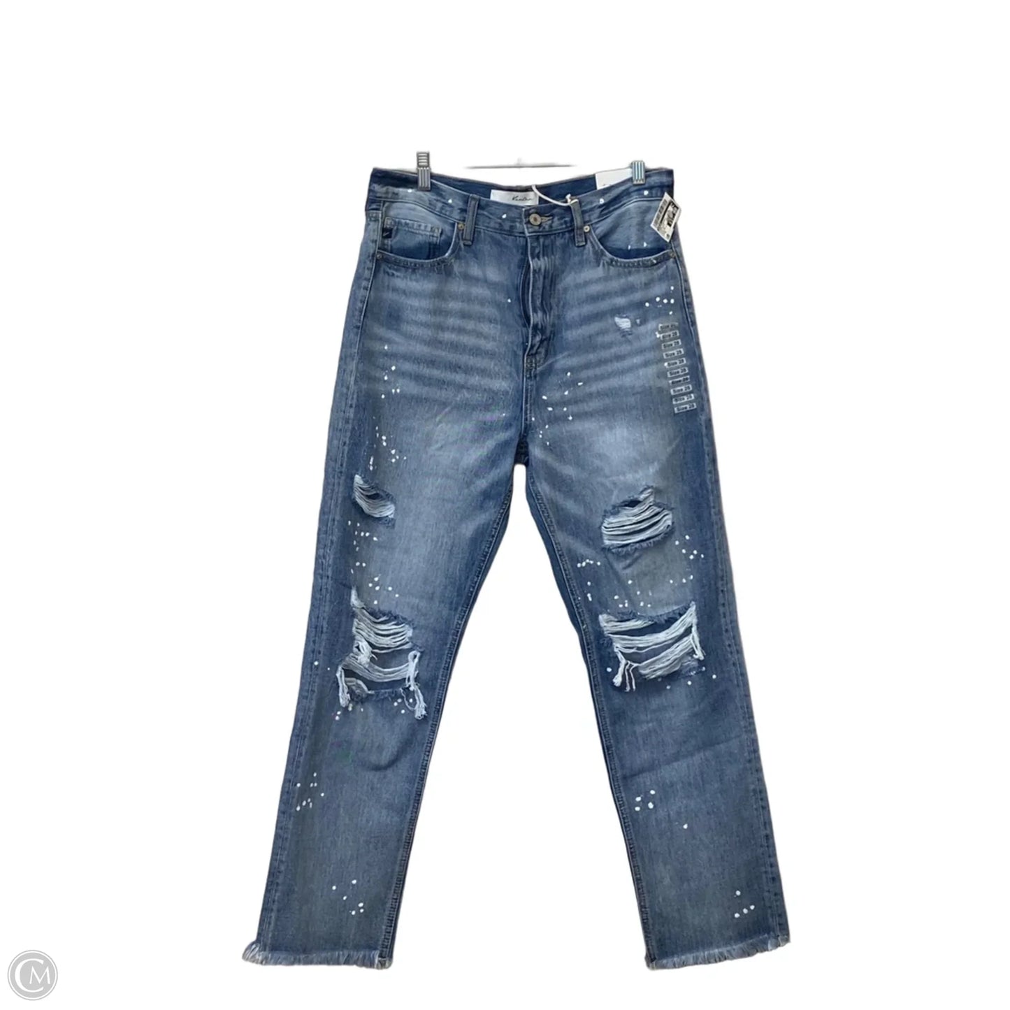 Jeans Straight By Kancan In Blue Denim, Size: 6