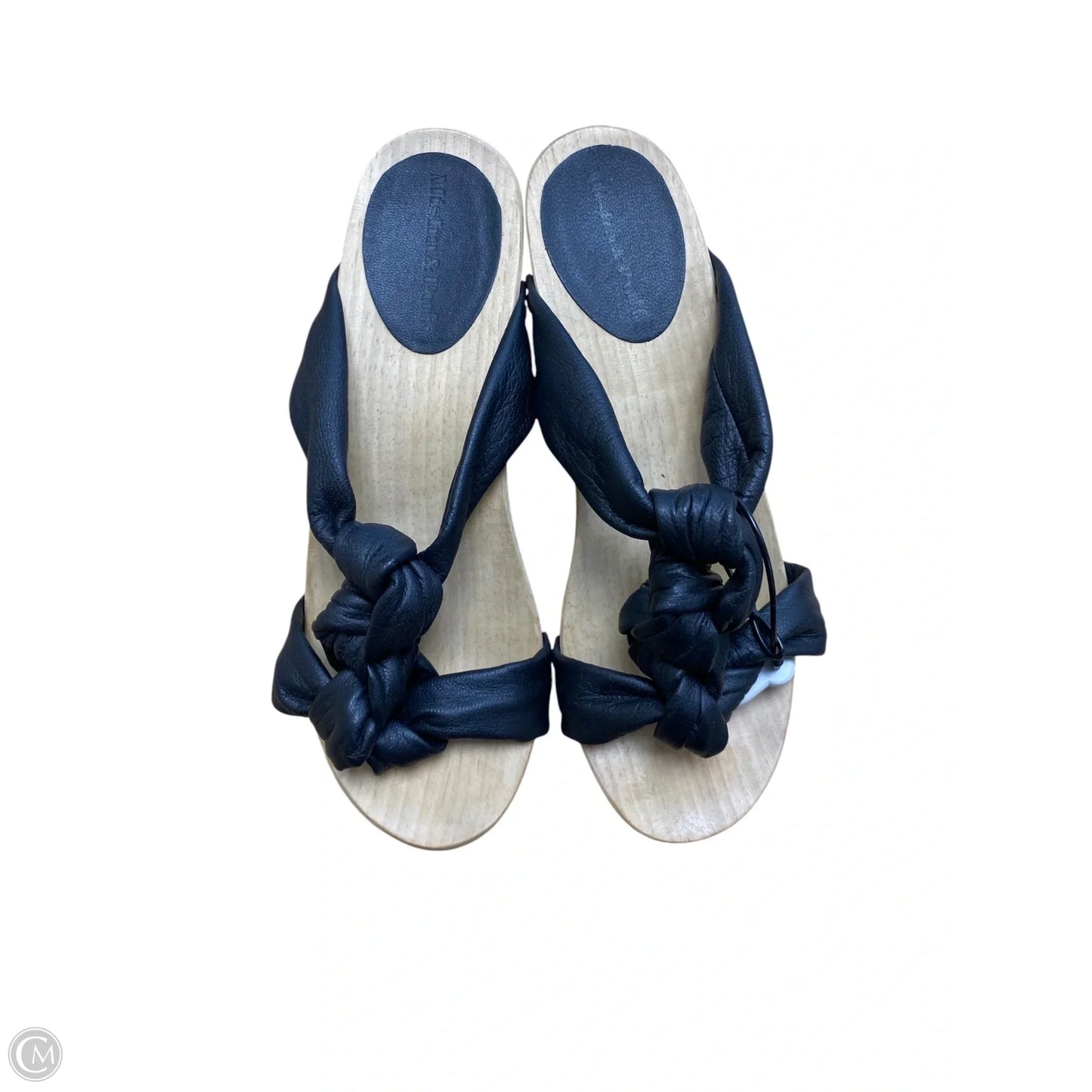 Sandals Heels Block By Cmb In Black, Size: 6