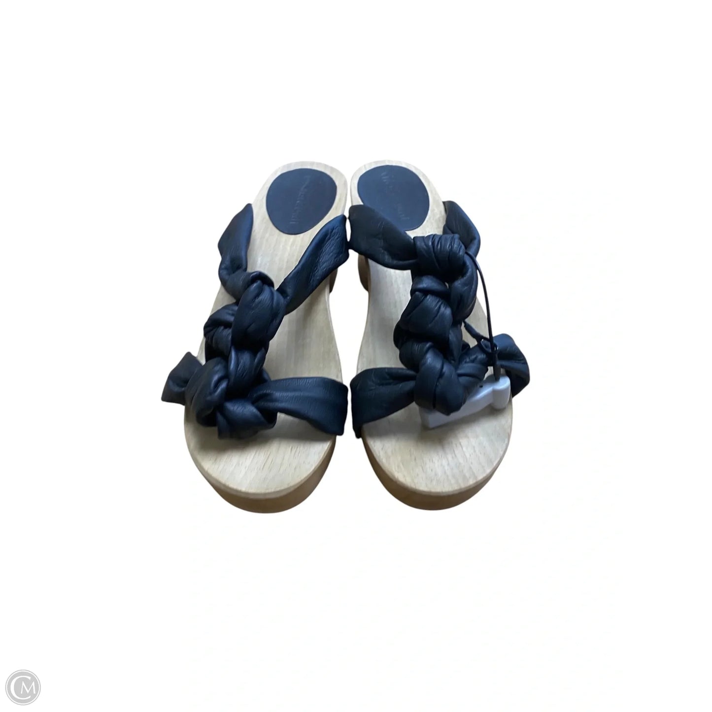 Sandals Heels Block By Cmb In Black, Size: 6
