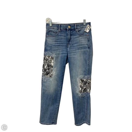 Jeans Cropped By White House Black Market In Blue Denim, Size: 4