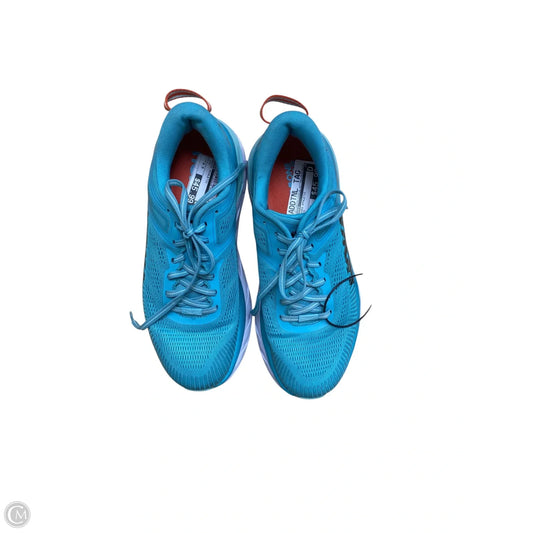 Shoes Athletic By Hoka In Teal, Size: 8.5