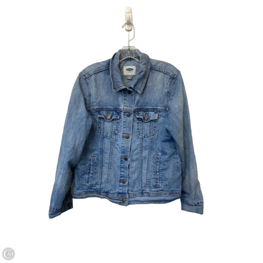 Jacket Denim By Old Navy In Blue Denim, Size: L