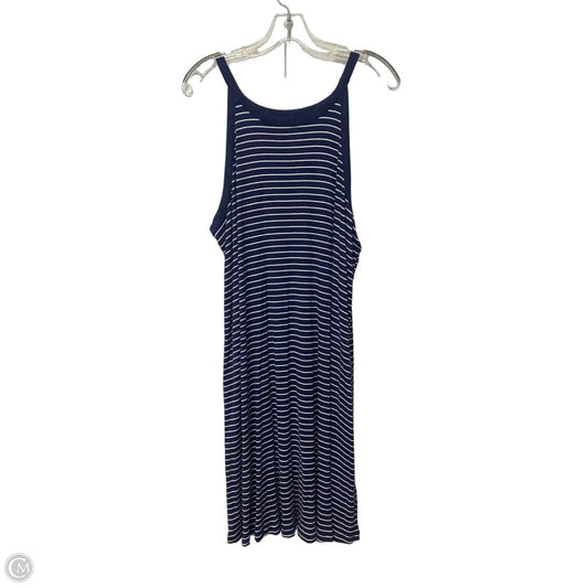 Dress Casual Midi By Old Navy In Striped Pattern, Size: Xl