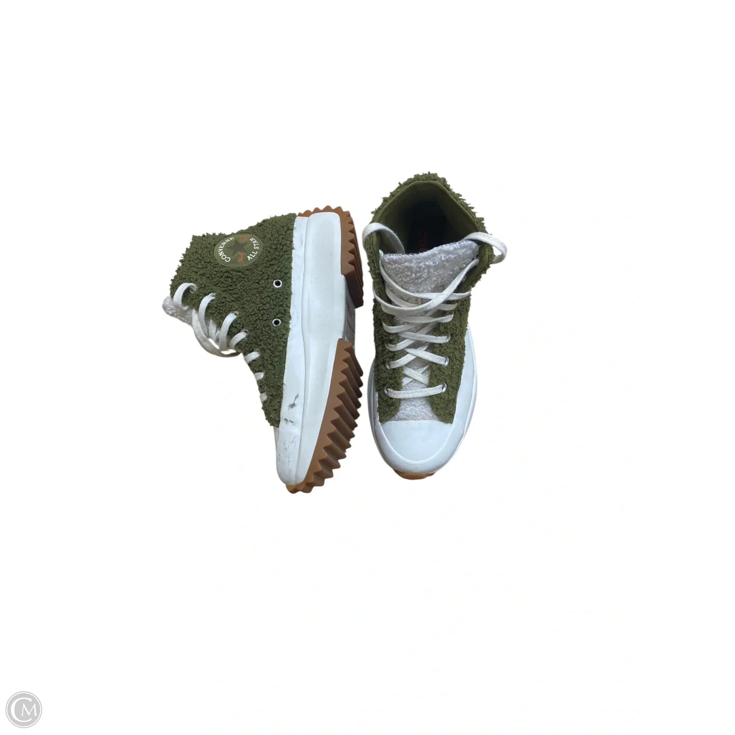 Shoes Flats By Converse In Green, Size: 7