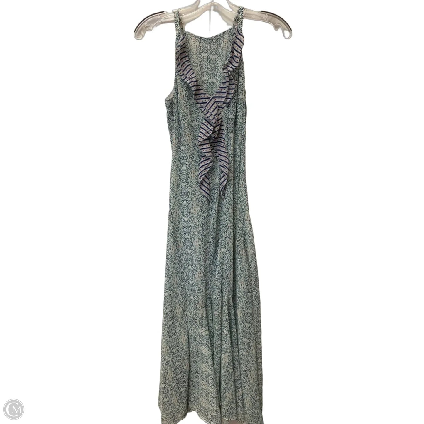 Dress Casual Maxi By Cabi In Floral Print, Size: 0