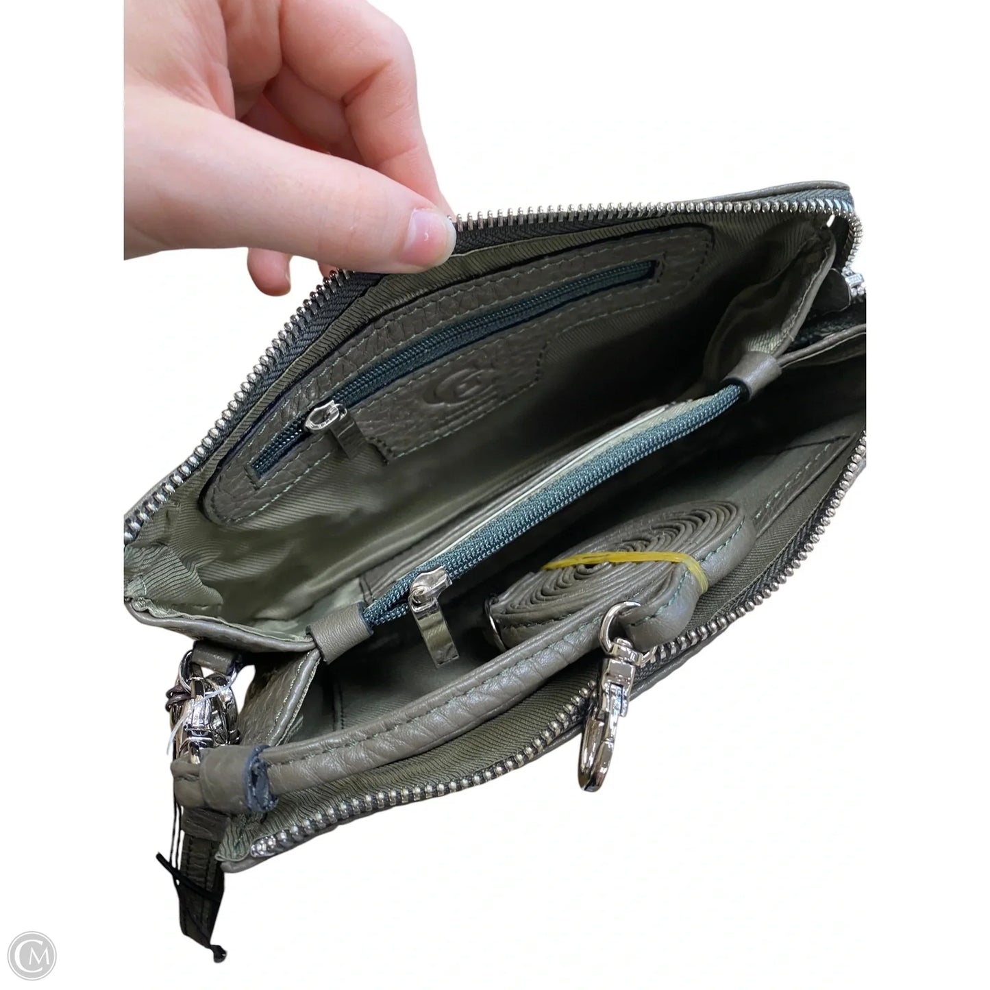 Wristlet Leather By Cma, Size: Medium