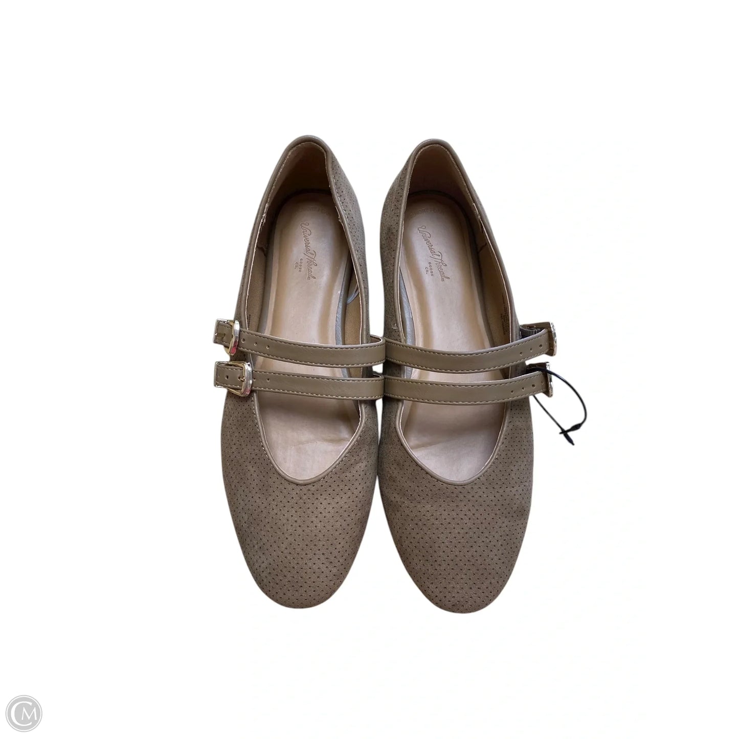 Shoes Flats By Universal Thread In Brown, Size: 7