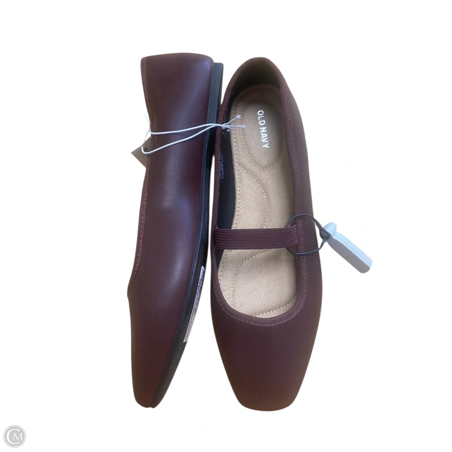 Shoes Flats By Old Navy In Maroon, Size: 11