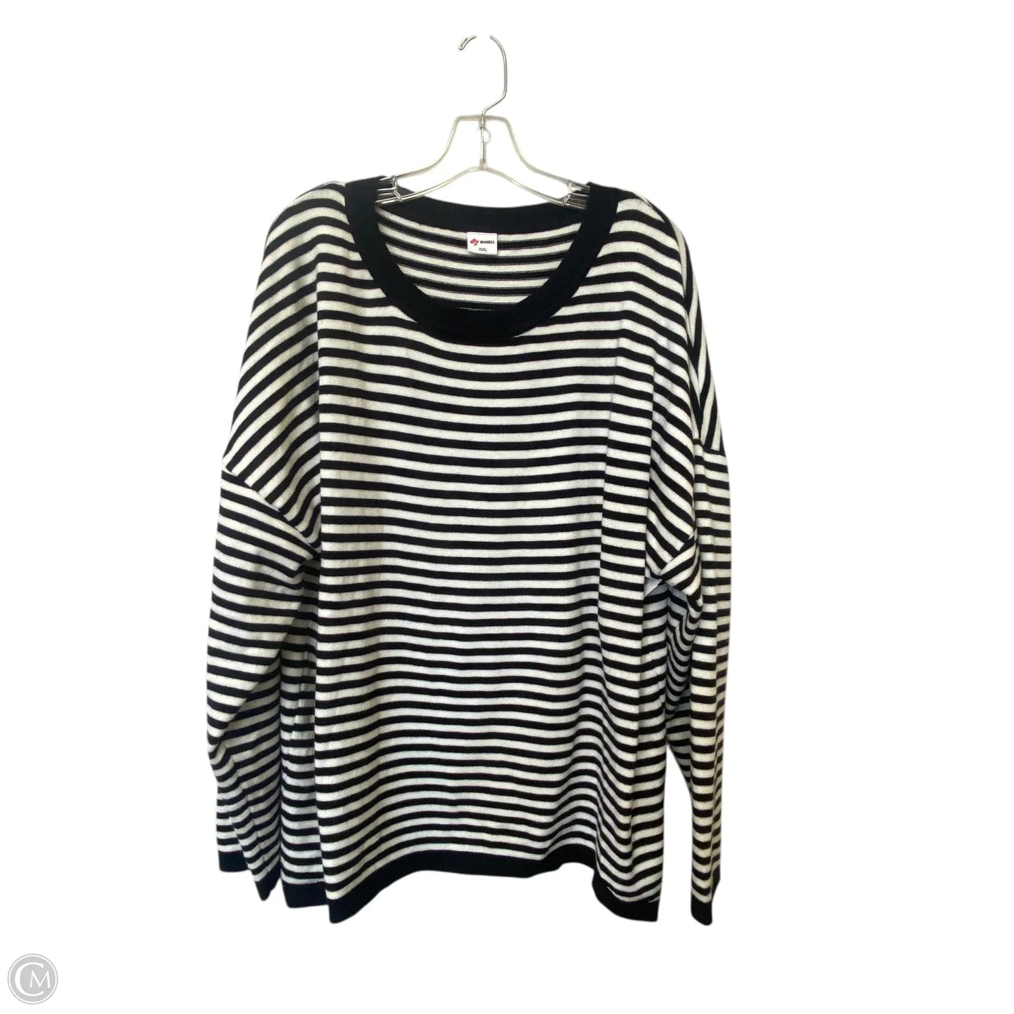 Sweater By Cmf In Striped Pattern, Size: Xxl