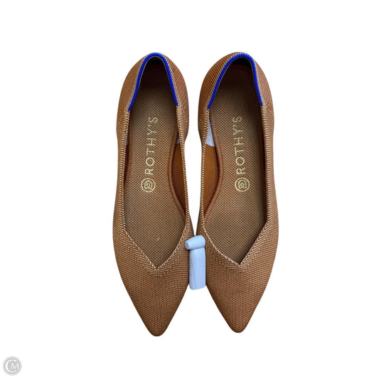 Shoes Flats By Rothys In Orange, Size: 9.5